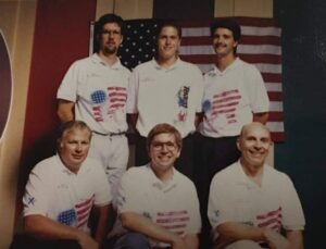 1995 Team USA - Mark Van Meter lower left